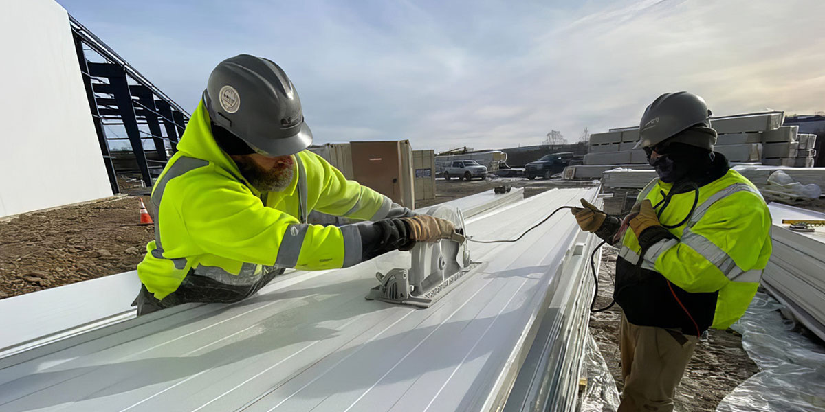 Insulated Metal Panel Installation