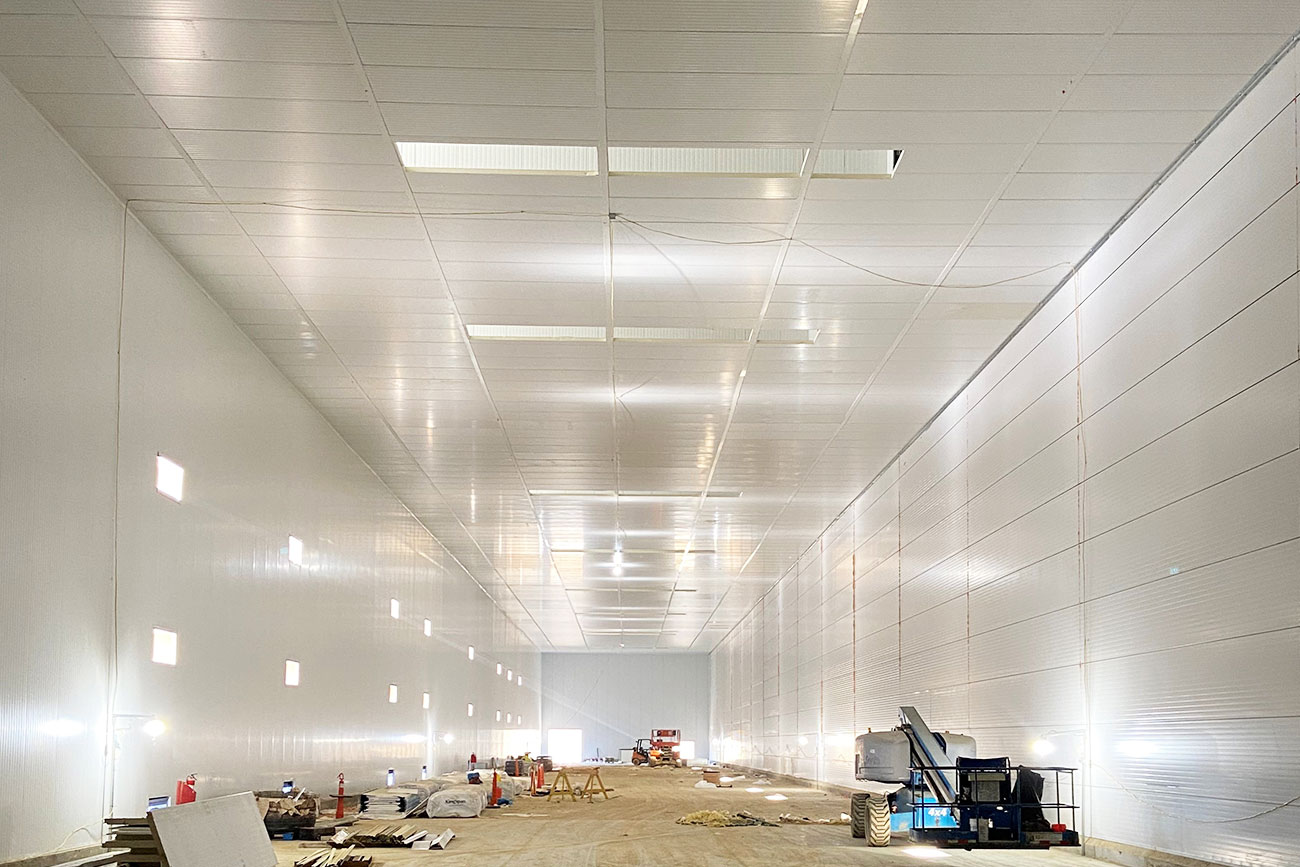 Insulation Installation | S&S Structures